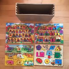 Casse-têtes en bois / Wood’s Puzzles (7 CT) – 3 à 26 pièces (FB) - Photo 7