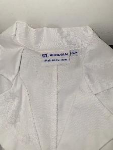 White Meridian Lab Coat XS - New - Photo 3