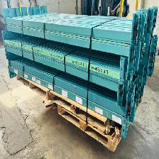 12' High x 42' USED REDIRACK Upright Frames Pallet Racking - Photo 3