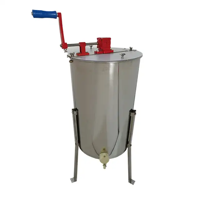 304SS Manual 2 Frame Honey Extractor Separator Beekeeping 170463