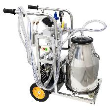 25L Oil-Free Vacuum Pump Milking Machine Cows Goats 170662