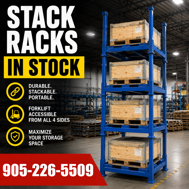 PORTABLE STACK RACK IN STOCK – HEAVY DUTY STORAGE SOLUTION