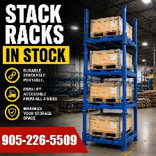 PORTABLE STACK RACK IN STOCK – HEAVY DUTY STORAGE SOLUTION