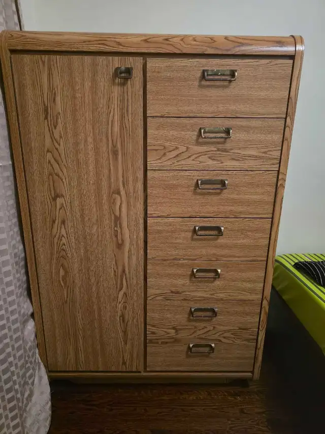 Wooden Closet multiple drawers