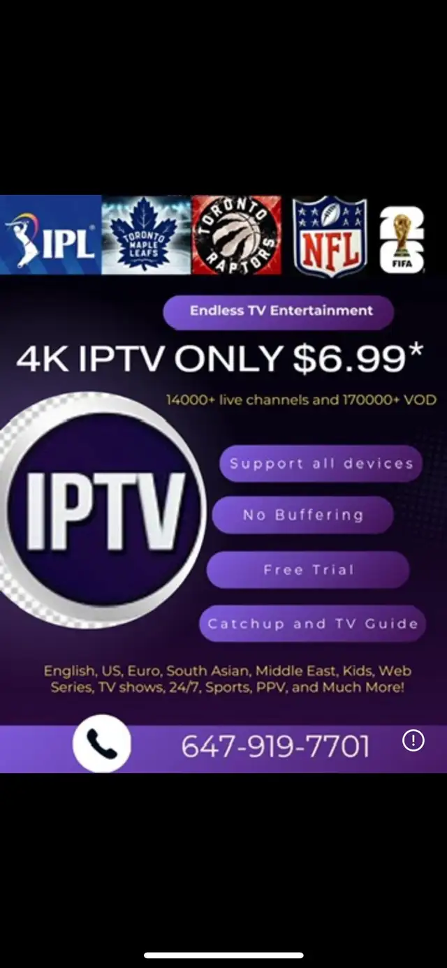 $7 month TV subscription