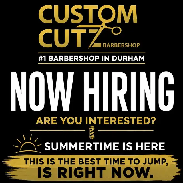 Barbers Wanted in Pickering and Whitby
