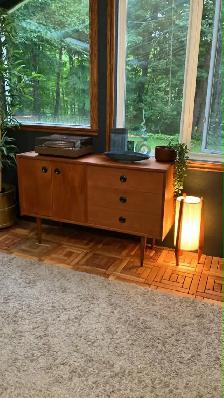 Mid century. TEAK TECK. Lampe / Buffet, console, bar, commode di - Photo 5