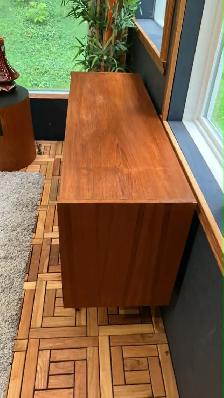 Mid century. TEAK TECK. Lampe / Buffet, console, bar, commode di - Photo 7