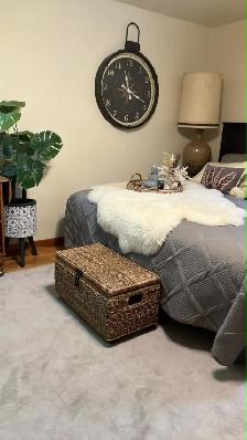 Vintage rotin rattan Chest entrance bedroom Banc Coffre à jouets - Photo 2