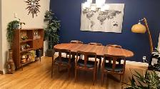 Mid century. TEAK TECK. Buffet, console, bar, bahut disques viny - Photo 9