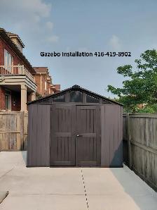 Playset, Gazebo, Shed, outdoor furniture