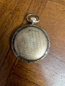 ANTIQUE DUEBER HAMPDEN GOLD POCKET WATCH - Photo 2