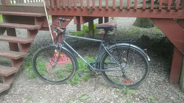Vélo 18 vitesses avec rack à bagage
