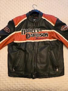 Veste de Cuir Harley Davidson