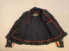 Veste de Cuir Harley Davidson - Photo 3