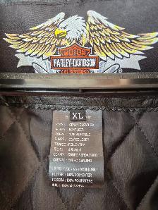 Veste de Cuir Harley Davidson - Photo 6