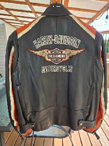 Veste de Cuir Harley Davidson - Photo 9