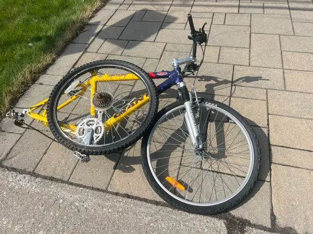 cadre de vélo en aluminium