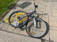 cadre de vélo en aluminium