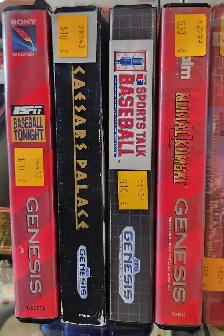 Sega Genesis Games: Mortal Kombat, Jurassic Park, Baseball..
