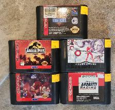Sega Genesis Games: Mortal Kombat, Jurassic Park, Baseball.. - Photo 2
