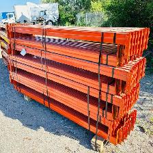 USED Redi rack Beams 8' long x 4" Pallet Racking rack beams - Photo 5