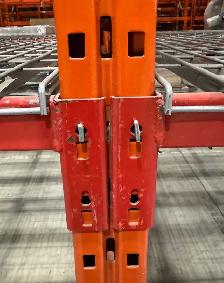 Used light duty wire mesh decks 42" x 46" and 8’ x 2"  beams - Photo 4