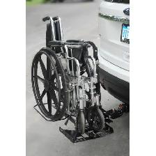 new manual foldable Wheelchair 20' with elevated footrest $350 - Photo 2