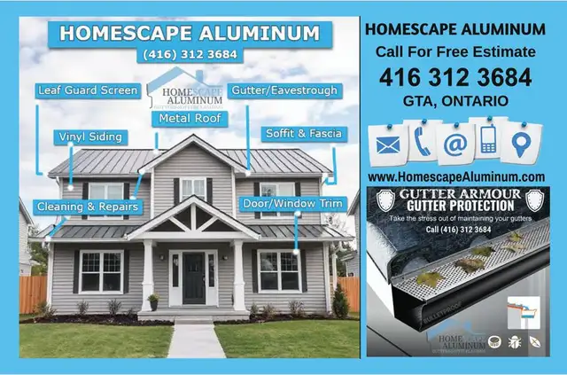 Vinyl Siding Aluminum Siding 416 312 3684