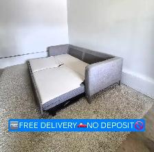 FREE DELIVERY Ikea Morabo 3 Seater Pullout Sofabed with Storage