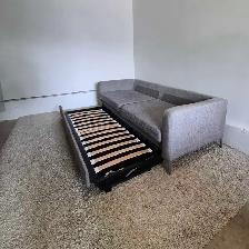 FREE DELIVERY Ikea Morabo 3 Seater Pullout Sofabed with Storage - Photo 4