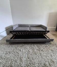 FREE DELIVERY Ikea Morabo 3 Seater Pullout Sofabed with Storage - Photo 5