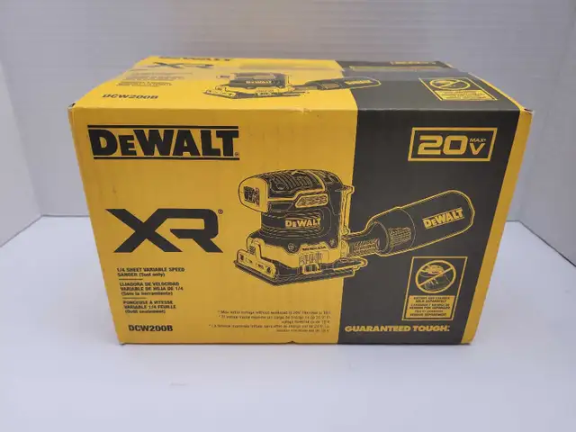 Dewalt DCW200B 20v 1/4 Sheet Sander Tool OnlyNEW