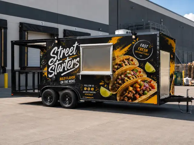 Food Truck & Trailer Financing – Only $10,000 Down (OAC)