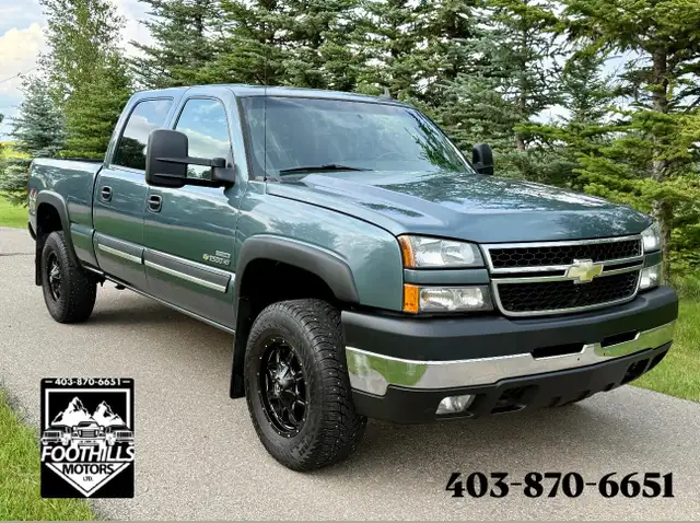 2007 Chevrolet Silverado LT 2500HD 4x4 LBZ Diesel 147KM, CLEAN