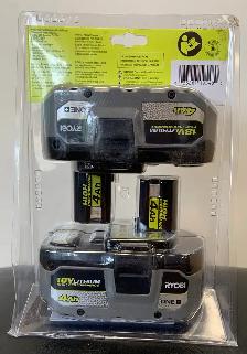 Ryobi 4Ah Battery 2 Pack - Photo 2