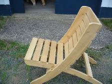 Chaises extérieures en bois - Photo 2