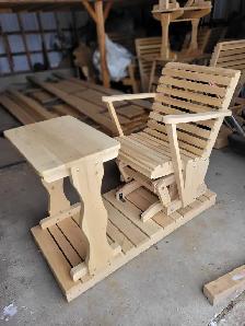 Chaises extérieures en bois - Photo 5