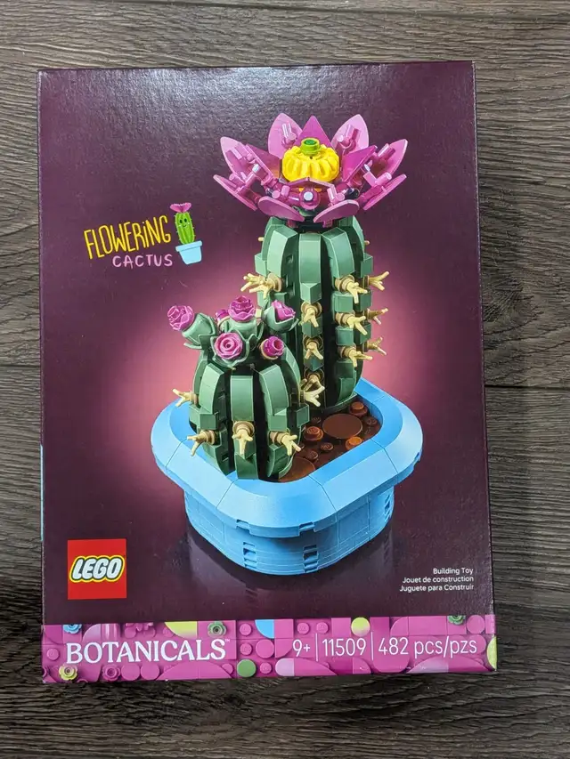 Lego Botanicals 11509 Flowering Cactus 482PCS