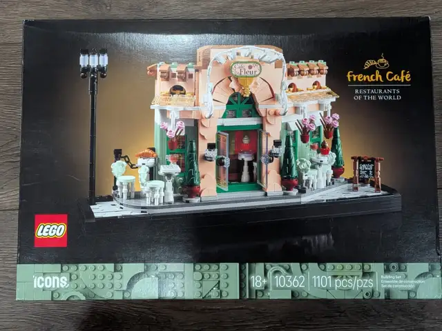 LEGO Icons 10362 French Cafe Restaurants of the World 1101PCS