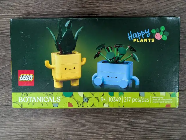 Lego Botanicals 10349 Happy Plants 217PCS
