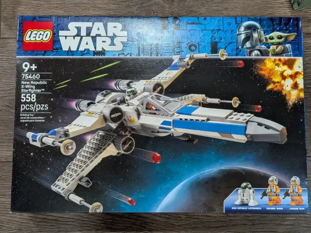 Lego Star Wars 75460 New Republic X-Wing Starfighter 558PCS