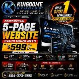 ​ $599 Web Design | 5-Page Site   Logo | Look Like a Pro!