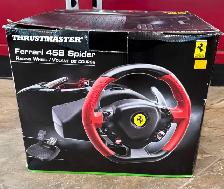 Thrustmaster Ferrari 458 Spider Xbox One Steering Wheel in Box
