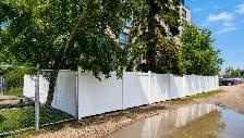 Vinyl fence material Edmonton - Photo 5