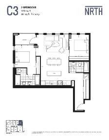 25-073 BRAND NEW condo in NRTH. Fabulous building! Corner unit.. - Photo 14