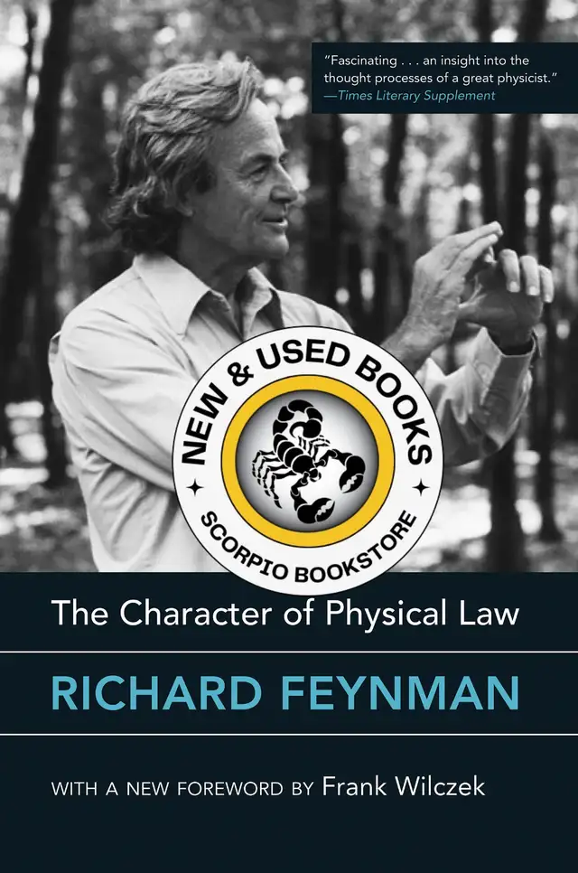The Character of Physical Law Feynman 9780262533416