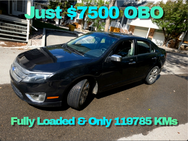 2011 Ford Fusion Mint & Only 119KMs ⭐Just $7500 OBO⭐