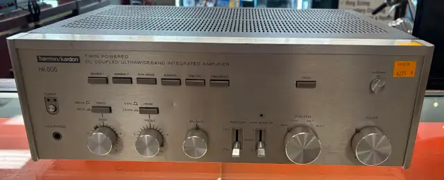 1978 Harman Kardon HK 505 Twin Powered Integrated Amplifier