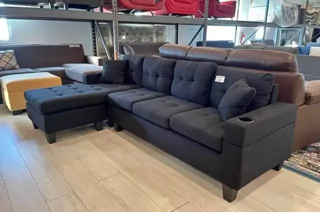NewL Shaped 4 Seater Sectional Sofa-Free Delivery